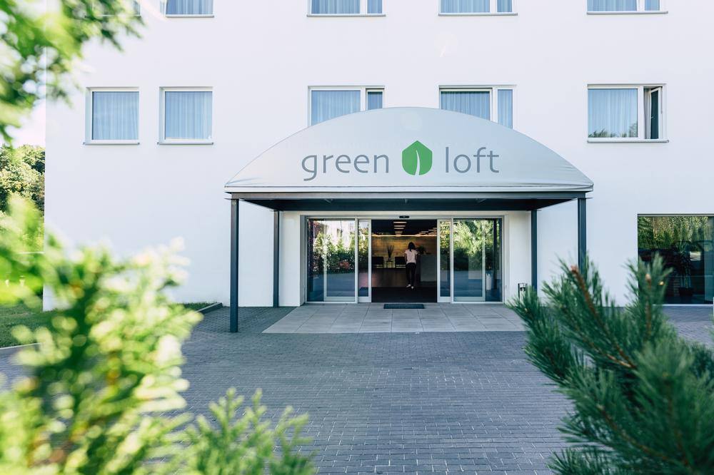 Green Loft Gdynia — wejście główne